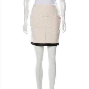 Tom Ford fleece wool mini skirt -pristine